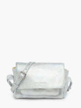 Sac Bandouli�re Diane Xs Granite Cuir Paul marius Argent granite DIANXGRA