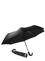 Men's Umbrella Classic Isotoner Black parapluie 9407