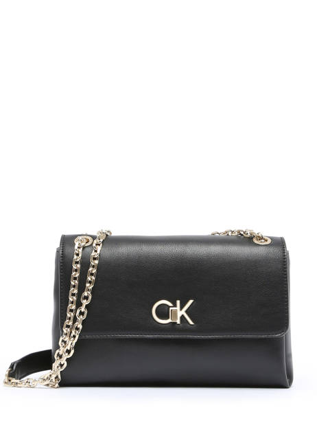 Crossbody Bag Re-lock Recycled Polyester Calvin klein jeans Black re-lock K610749