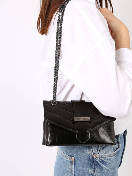 Crossbody Bag Jana Amour Leather Etrier Black jana amour EJAM002R other view 1