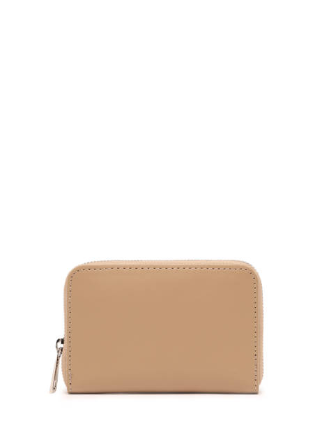 Compact Leather Mirage Wallet Milano Beige mirage MI19043A