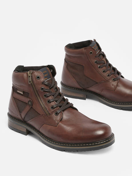 Boots Eternel In Leather Redskins Brown men ETERNEL other view 2