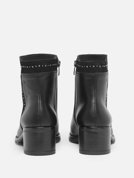 Boots Chiara In Leather Dorking Black women D9134 other view 4