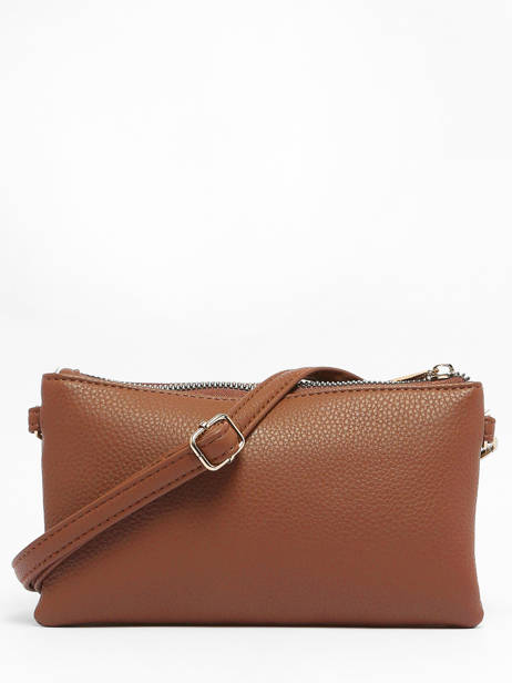 Crossbody Bag With Card Holder Grained Miniprix Brown grained H6020 other view 4