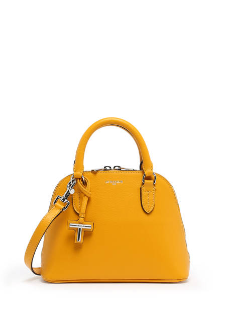 Crossbody Bag Gisele Leather Le tanneur Yellow gisele TGIS1000