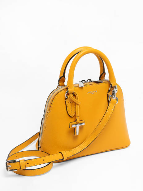 Crossbody Bag Gisele Leather Le tanneur Yellow gisele TGIS1000 other view 2