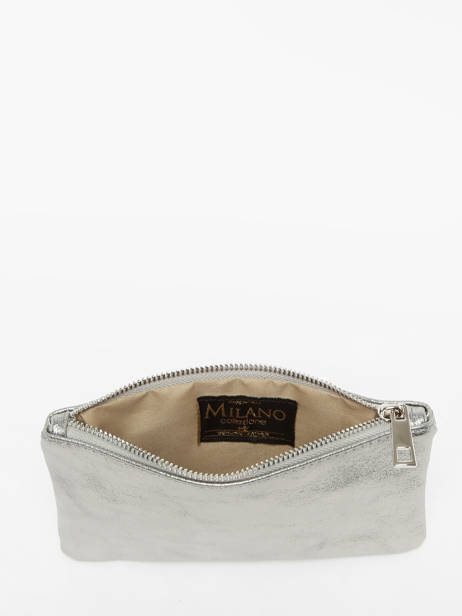 Trousse Nine Cuir Milano Argent nine NI23063N vue secondaire 1