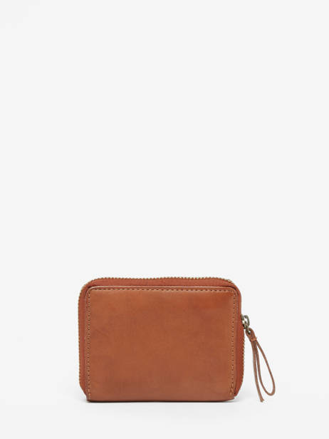 Porte-monnaie Heritage Cuir Biba Marron heritage BT12 vue secondaire 1
