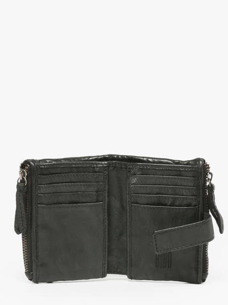 Portefeuille Cuir Biba Noir wallet WIN4L vue secondaire 2