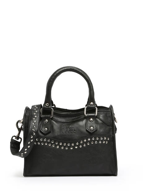 Sac BandouliÃ¨re Glam Cuir Basilic pepper Noir glam BGLA72 vue secondaire 1
