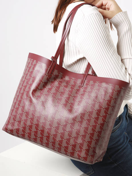 Shopping Bag Zely Lacoste Red zely NF4344ZE other view 1