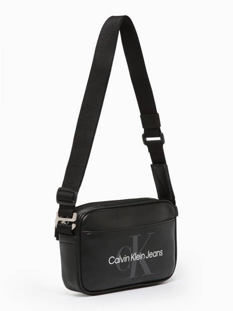 Crossbody Bag Calvin klein jeans Black monogram soft K510396 other view 2