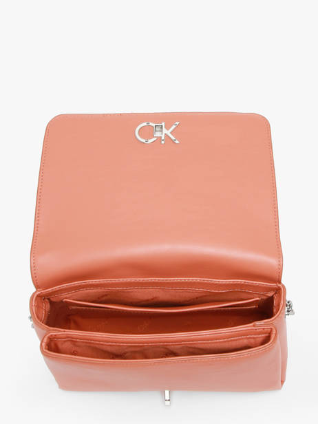Crossbody Bag Re-lock Calvin klein jeans Orange re-lock K611057 other view 3