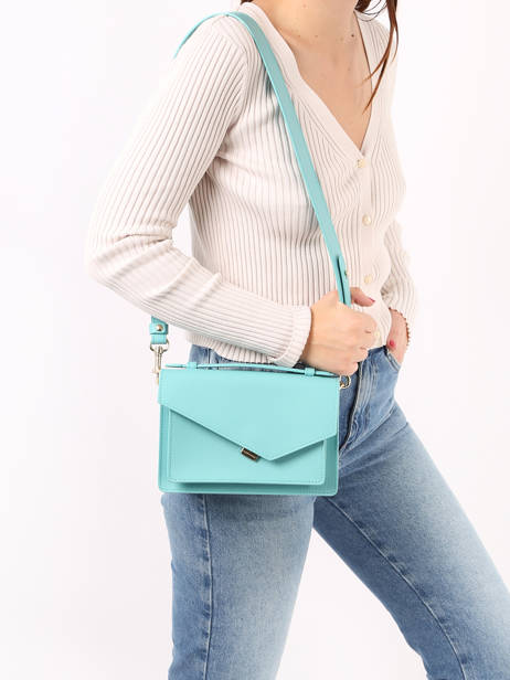 Shoulder Bag Zoe Leather Lancaster Blue zoe 11 other view 1