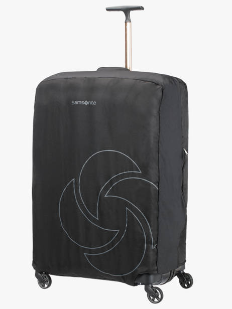 Suitcase Cover Samsonite Black global ta 121220 other view 1