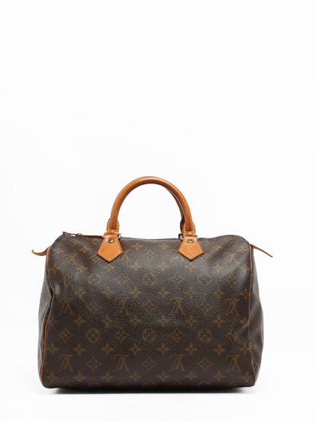 Sac à Main D'occasion Louis Vuitton Speedy 30 Monogrammé Brand connection Marron louis vuitton AAZ0802 vue secondaire 4