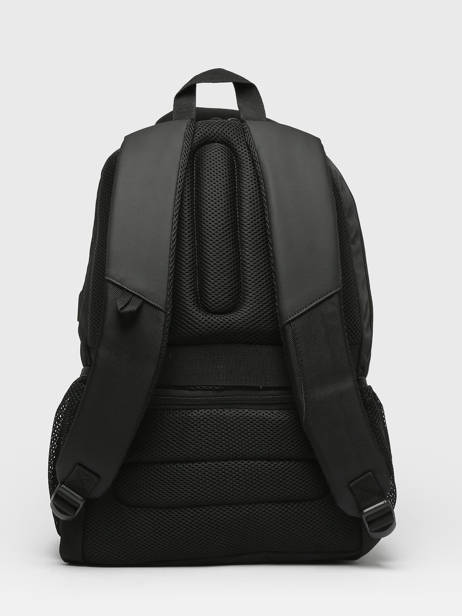 Backpack With Usb Port David jones Black business PC044 other view 4