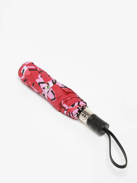 Umbrella Ginko Mini Automatic Lancel Pink parapluie L208 other view 1