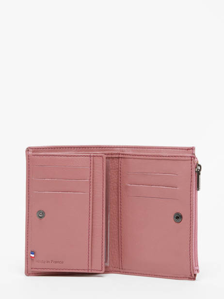 Leather Paris Wallet Etrier Pink paris EPAR619 other view 1