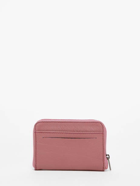 Compact Leather Paris Wallet Etrier Pink paris EPAR900 other view 2