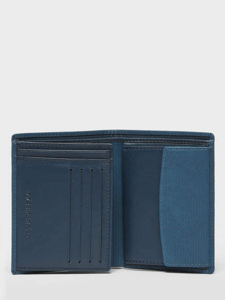 Leather Michelin Wallet Yves renard Blue michelin 17419 other view 1