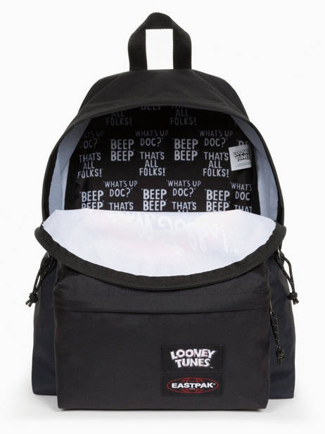 1 Compartment Backpack Eastpak Black eastpak x looney tunes K620LOO other view 3