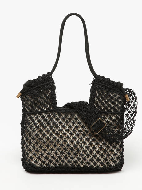 Sac Porté épaule Tanaisie Jute Woomen Noir tanaisie WTAN09 vue secondaire 4