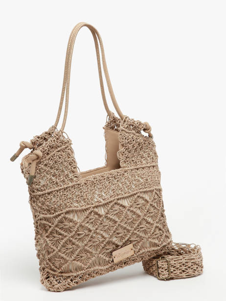 Braided Jute Tanaisie Shoulder Bag Woomen Beige tanaisie WTAN09 other view 2