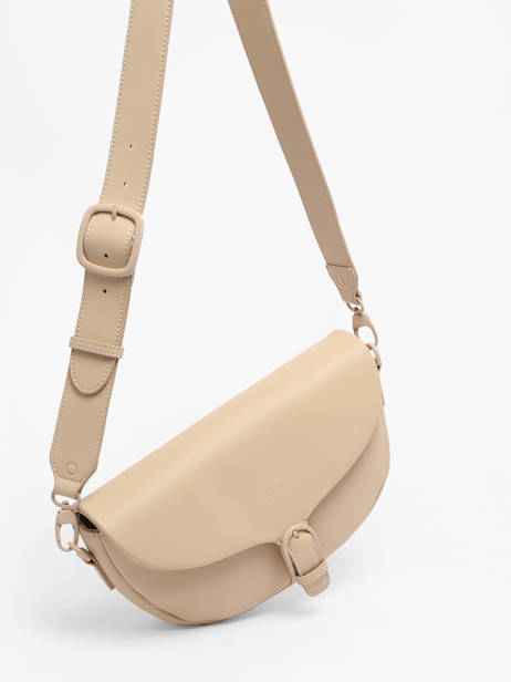 Crossbody Bag Oxer Leather Etrier Beige oxer EOXE065M other view 2
