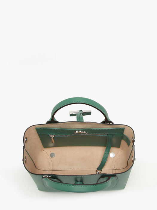 Longchamp Roseau box Handbag Green
