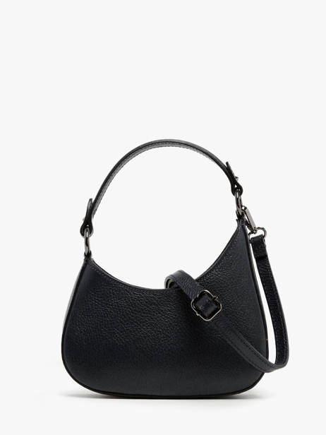 Sac Bandoulière Caviar Cuir Milano Noir caviar CA23118 vue secondaire 4