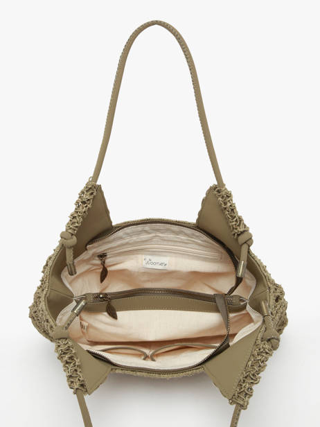 Sac Porté épaule Tanaisie Jute Woomen Vert tanaisie WTAN04 vue secondaire 3