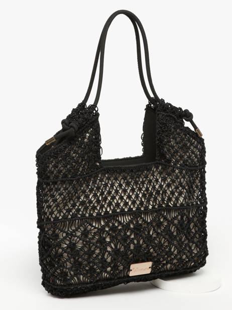 Sac Porté épaule Tanaisie Jute Woomen Noir tanaisie WTAN04 vue secondaire 2
