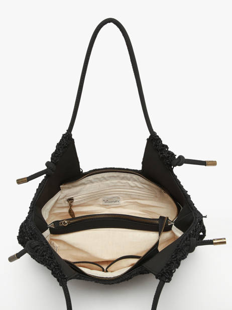 Sac Porté épaule Tanaisie Jute Woomen Noir tanaisie WTAN04 vue secondaire 3
