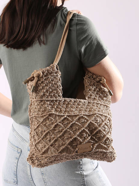 Braided Jute Tanaisie Shoulder Bag Woomen Beige tanaisie WTAN09 other view 1