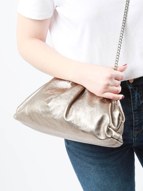 Sac Bandoulière Nine Cuir Milano Marron nine NI23112 vue secondaire 1