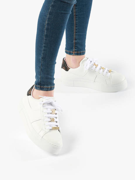 Sneakers Guess White women GIEELE12 other view 2