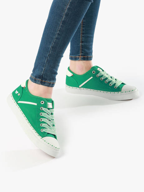 Sneakers Mustang Green women 1376303 other view 2