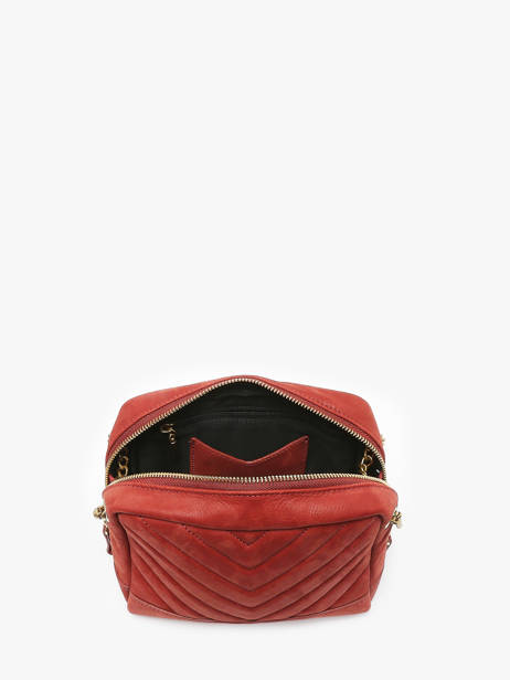Shoulder Bag Vintage Leather Nat et nin Red vintage RIO other view 3