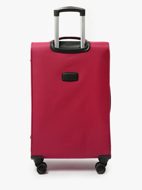 Softside Luggage Sun Travel Red sun M other view 4
