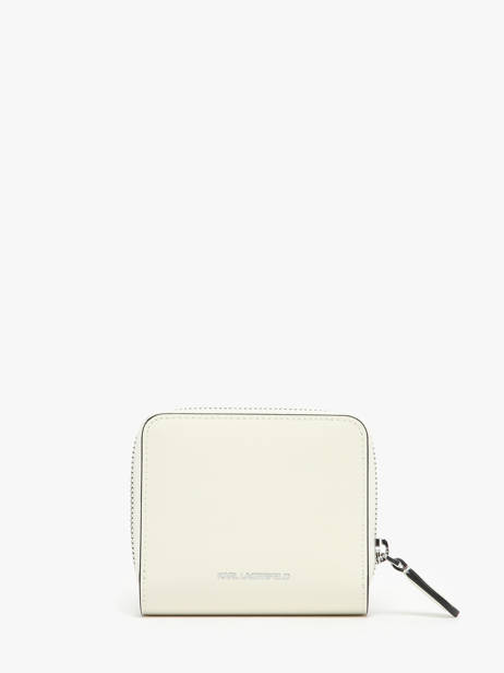 Leather K/ikonik Perforated Wallet Karl lagerfeld White k ikonic 2.0 241W3202 other view 2