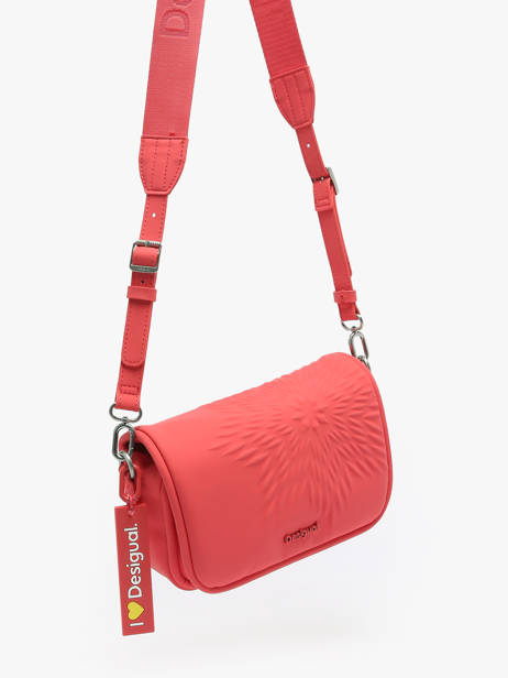Crossbody Bag Acquiles Desigual Red acquiles 24SAXP73 other view 1