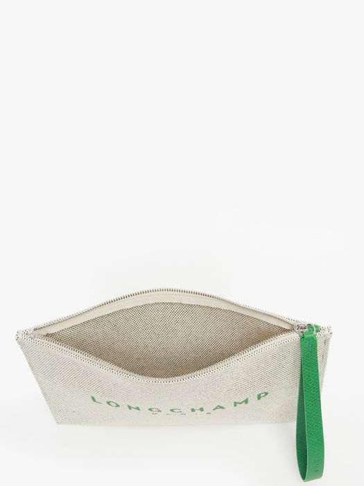 Longchamp Essential toile Clutches Green