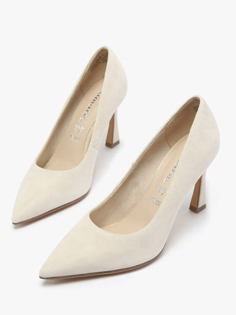 Escarpins En Cuir Tamaris Beige women 42 vue secondaire 1