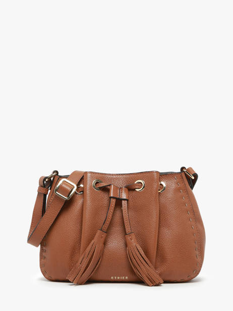 Cross Body Tas Tradition Leather Etrier Brown tradition EHER021S