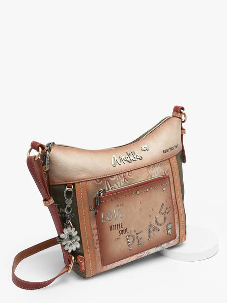 Crossbody Bag Peace And Love Anekke Brown peace and love 38833007 other view 2