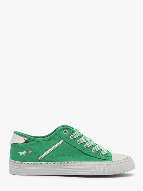 Sneakers Mustang Green women 1376303