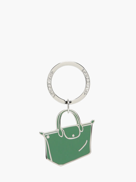 Longchamp Metal Key rings Green