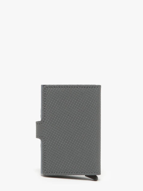 Card Holder Leather Secrid Gray carbon MCA other view 3