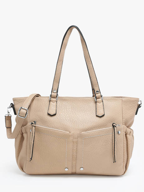 Shoulder Bag Pocket Miniprix Beige pocket 19201